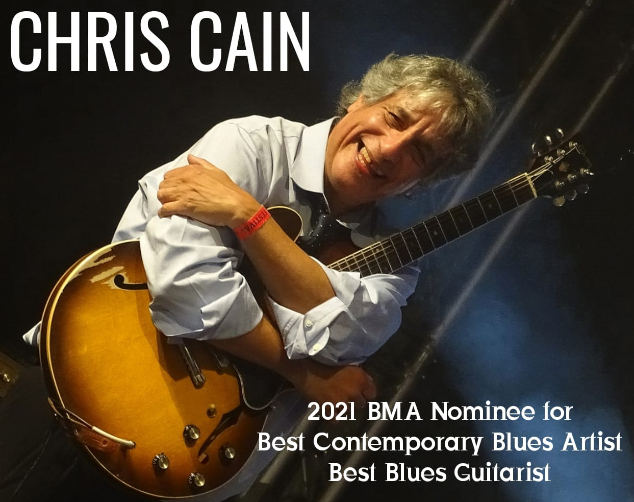 Nominated by the BMA for 2021 Blues Guitarist of the Year