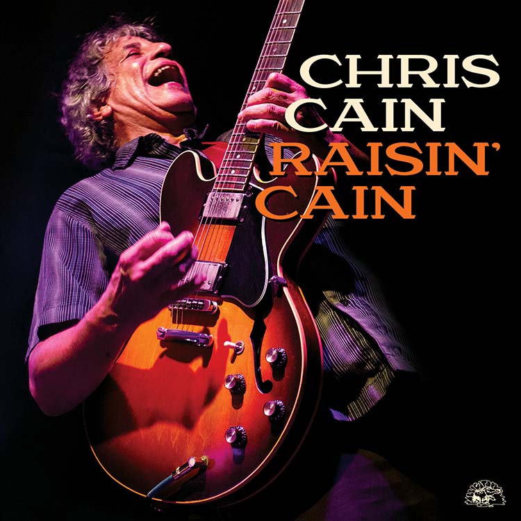 Raisin Cain CD cover, Chris Cain